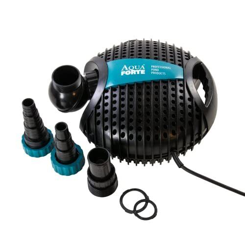 AQUAFORTE – 4600/Pompa per laghetto o per filtri 4,6 m³/h, Altezza (n7n)