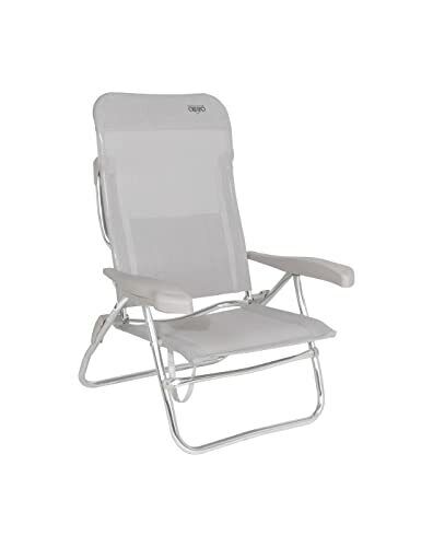 Silla-cama playa 6 pos.Dural.(Multifibra) (O3E)