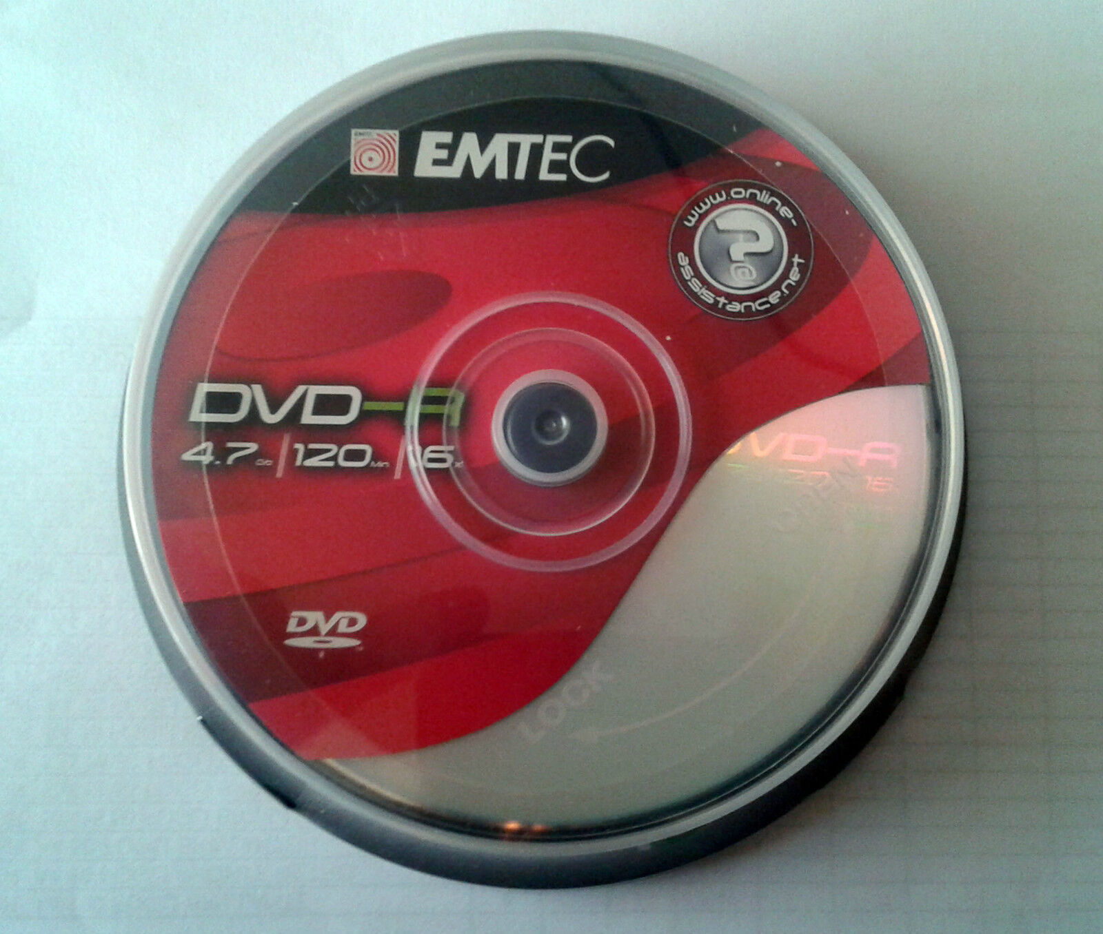 EMTEC DVD-R/10 DVD REGISTRABILI -R 4.7 GB 16X CAKE B. 10 PZ