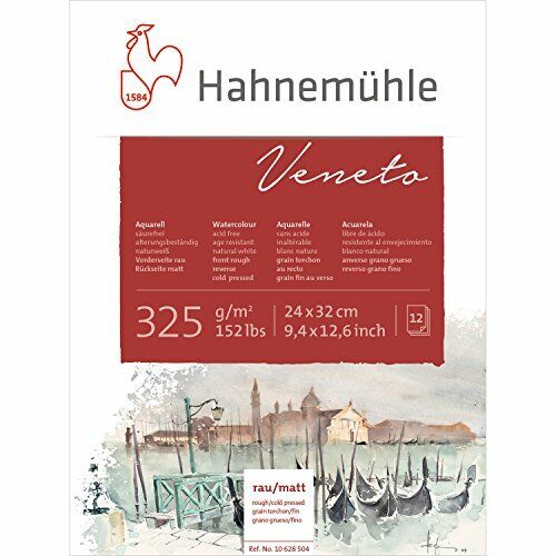 Hahnemuhle Veneto Acquerello Pad 9.5X12.5 In (Q8A)