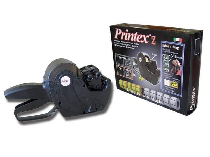 Prezzatrice"Taglio prezzo/Sconto/Prezzo scontato" Printex 2 linee 1 prezzatrice+