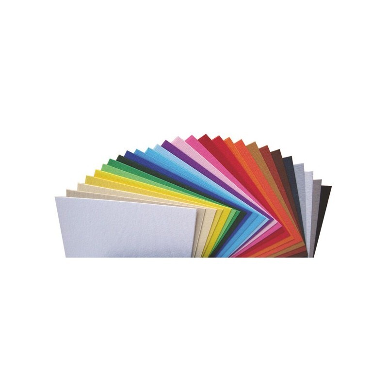 Blister 20 Fg. Cartoncino 50x70 220 gr. Avorio 30 FABRIANO Elle Erre.