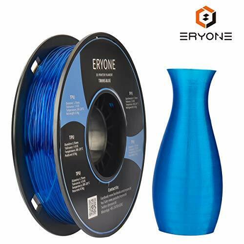 Filament TPU 1.75mm, Eryone TPU Filament 1.75mm, 3D Printing Filament TPU (j5M)