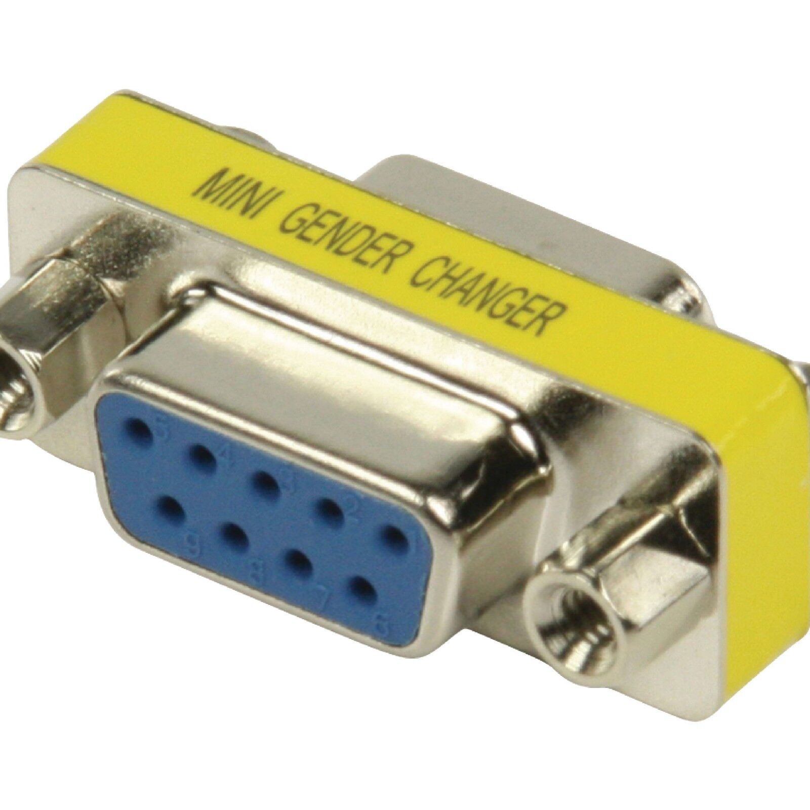 ADATTATORE SERIALE 9 PIN SUB-D FEMMINA-FEMMINA PER RS232