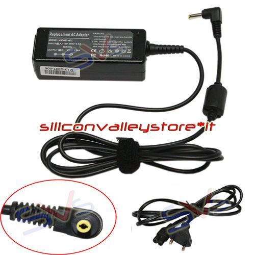 Alimentatore 493092-002 HP Compaq Mini CQ10-689NR, CQ10-700, CQ10-700EB
