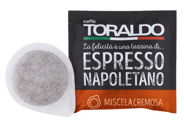 CAFFÈ TORALDO - MISCELA CREMOSA - Box 50 CIALDE ESE44 da 7.2g