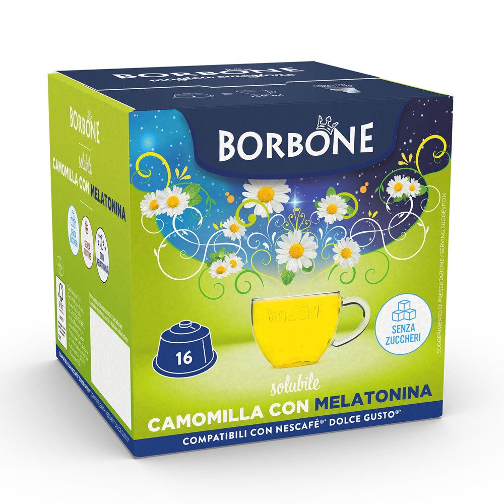 Caffè Borbone capsule compatibili Dolce Gusto CAMOMILLA 32 pz