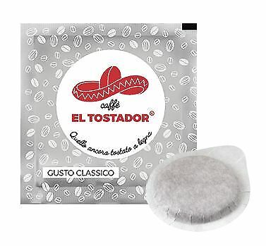 50 Cialde ese compostabile espresso napoletano caffè EL TOSTADOR GUSTO CLASSICO