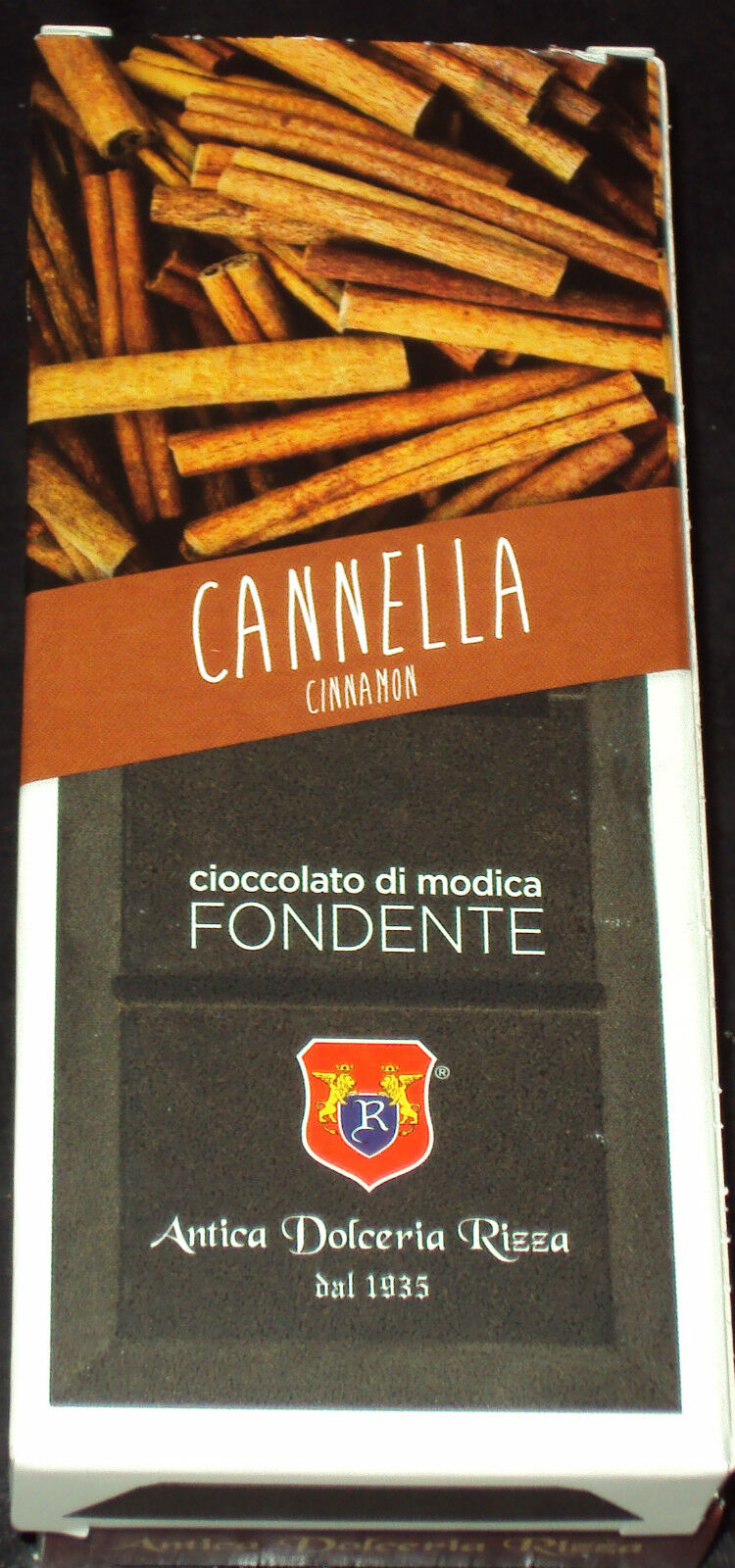 CIOCCOLATO DI MODICA ALLA CANNELLA DOLCERIA RIZZA DAL 1935  300 G