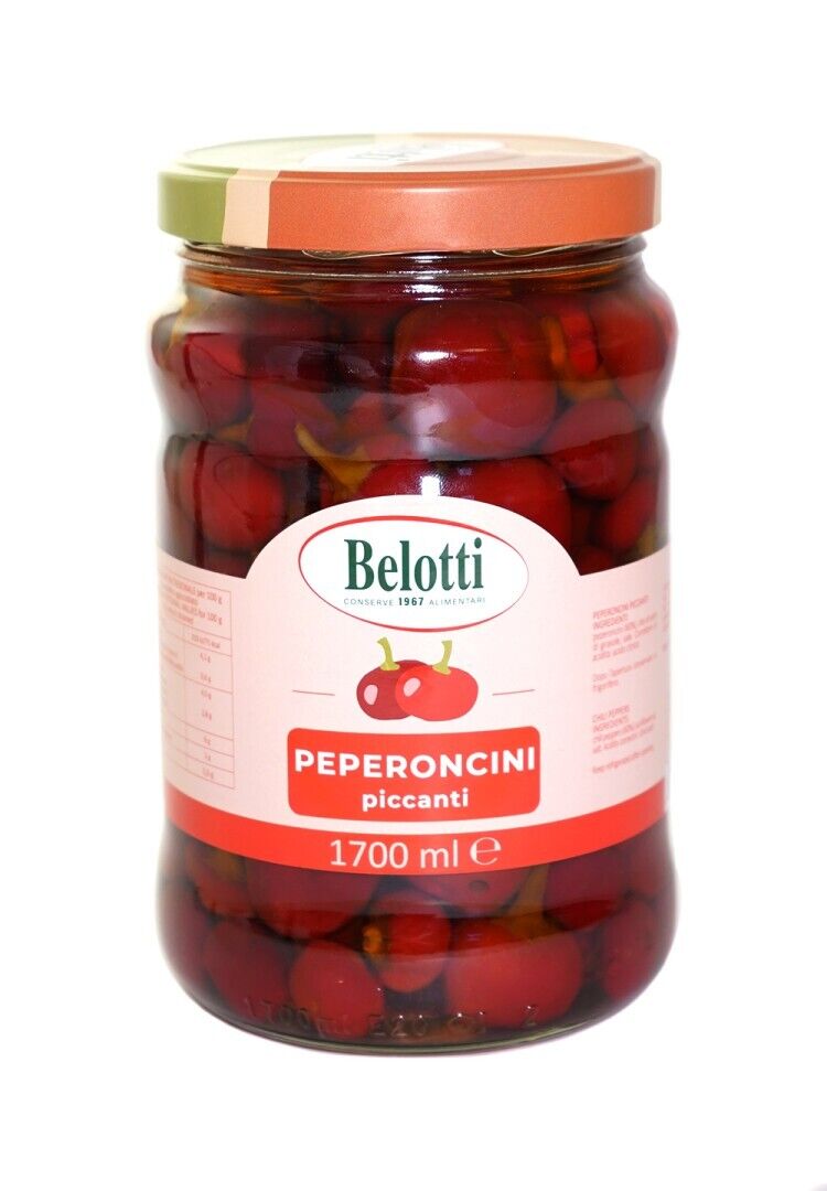 BELOTTI VASO PEPERONCINI PICCANTI 1700ml