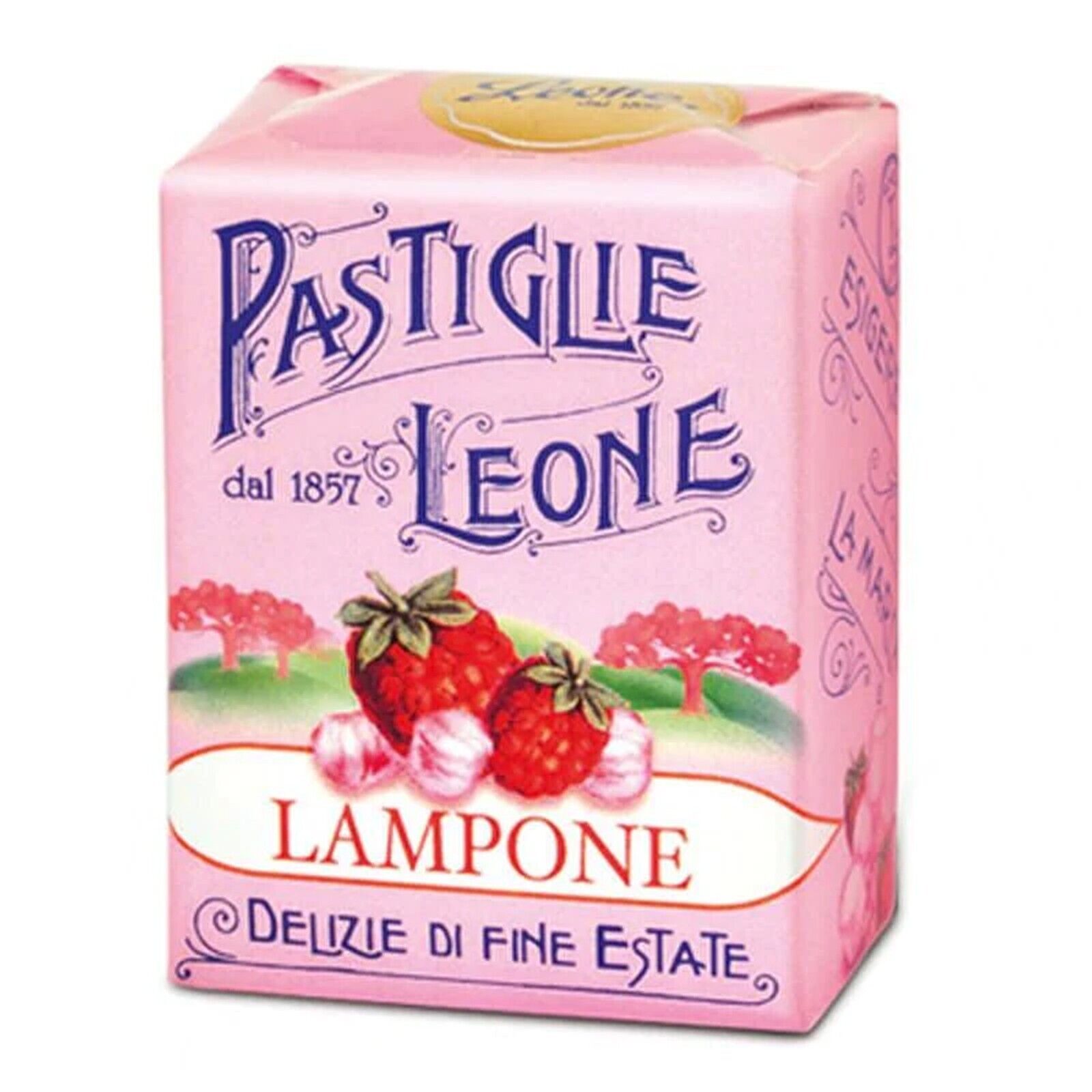 Pastiglie Leone Le Originali Gusto Lampone Scatolina da 30 grammi