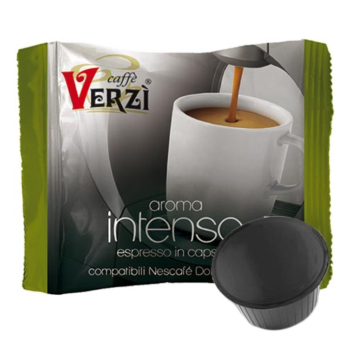 50 Capsule di Caffe Compatibili Nescafe Dolce Gusto Caffè Verzi Cialde Intenso