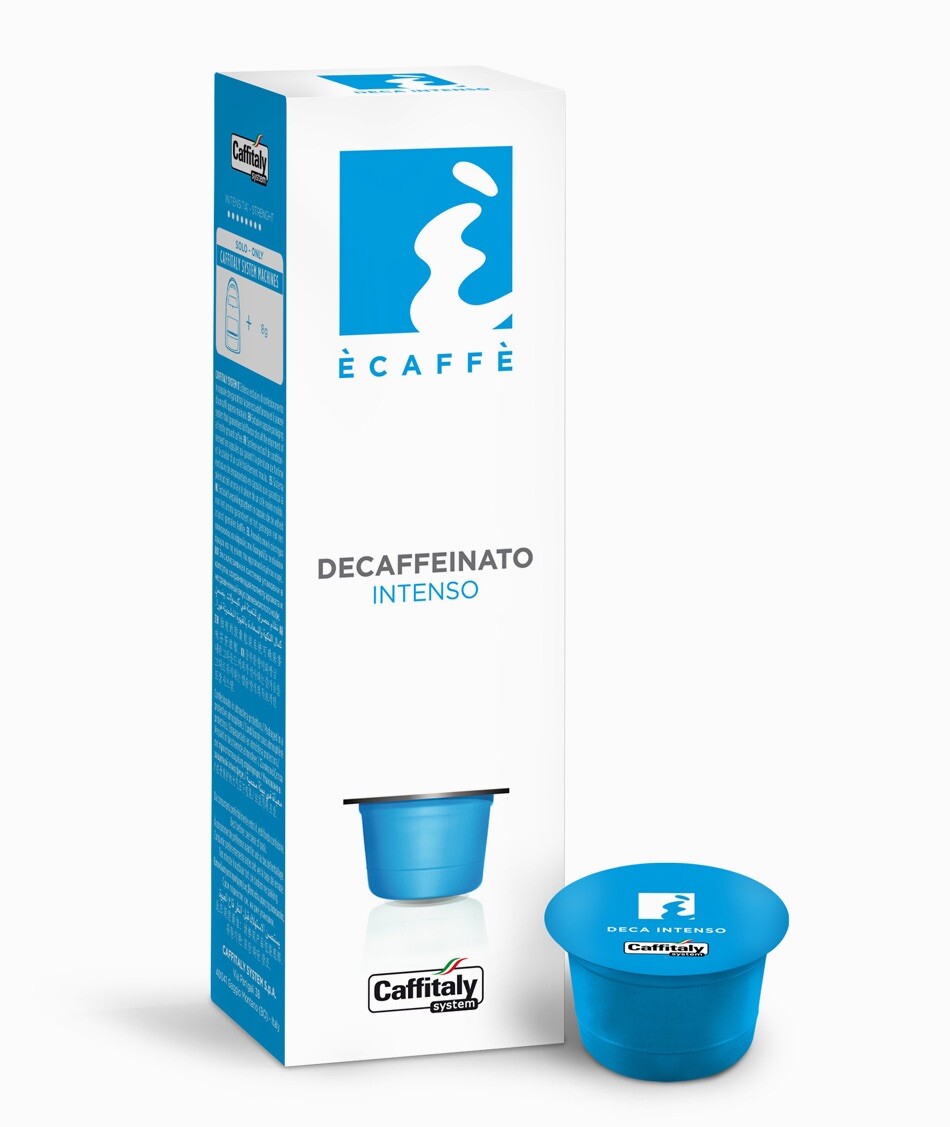100 Capsule Caffitaly Decaffeinato Intenso Ecaffè - Decaffeinato Caffitaly