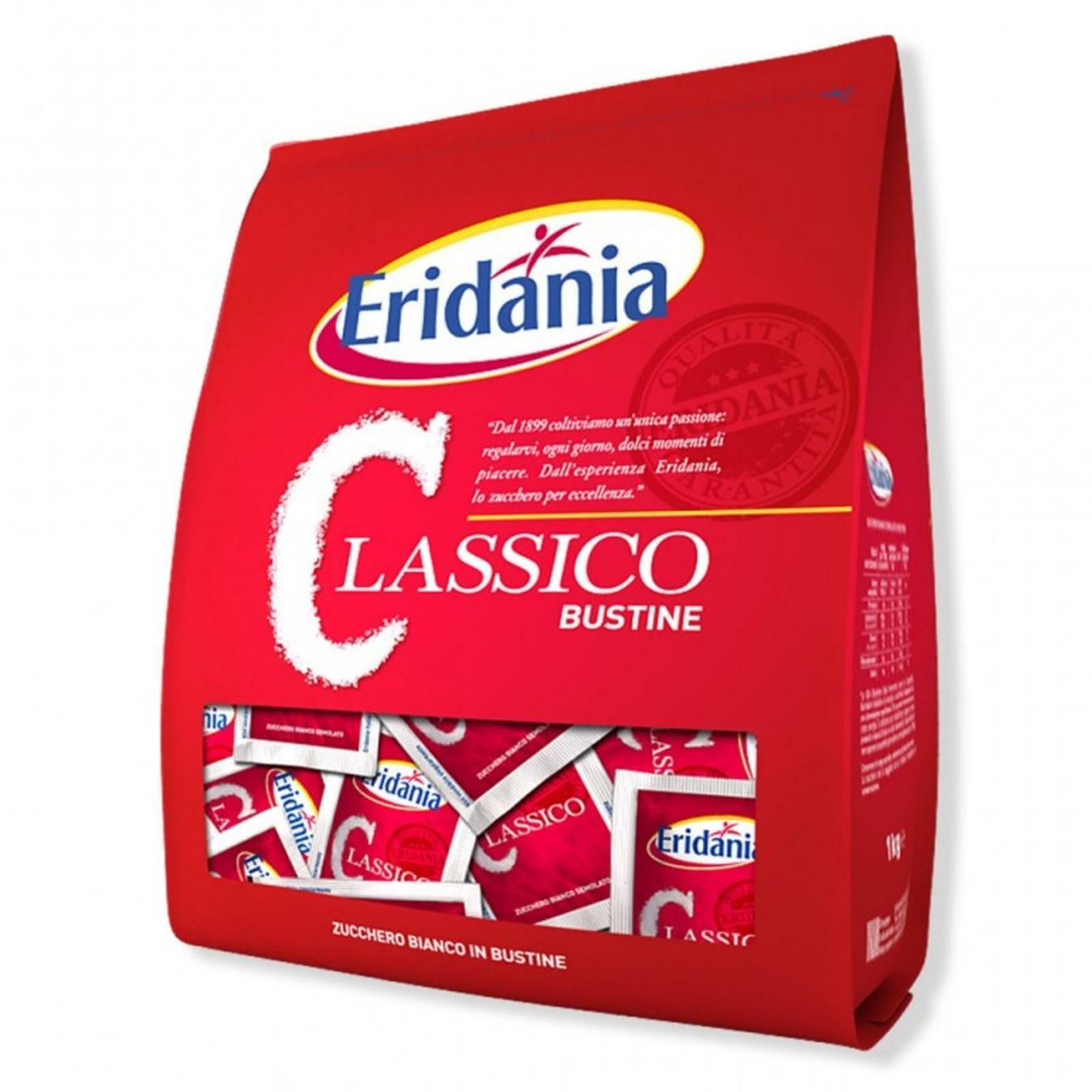 BUSTINE MONODOSE ZUCCHERO ERIDANIA CLASSICO BUSTA DA 1 KG SFUSE BAR CAFFE'