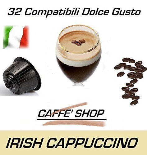 32 Capsule Compatibili Nescafè Dolce Gusto® Caffè Shop Miscela Irish Cappuccino