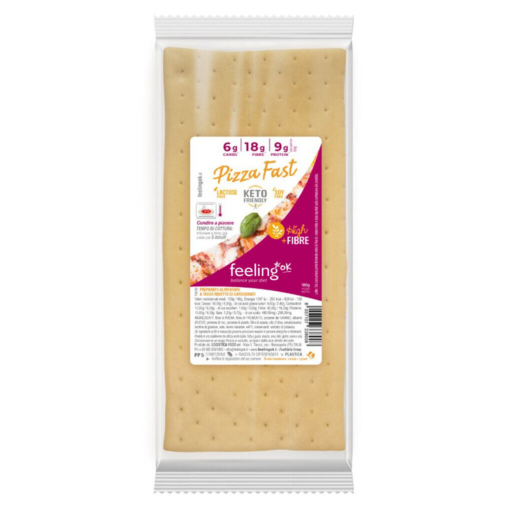 FEELING OK PIZZA FAST + FIBRE 180 GR