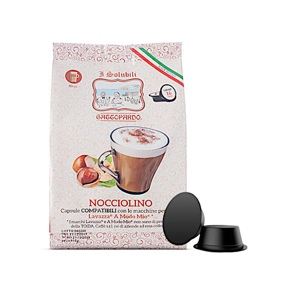 N.16 CAPSULE IL MIO NOCCIOLINO (COMPATIBILI LAVAZZA A MODO MIO)