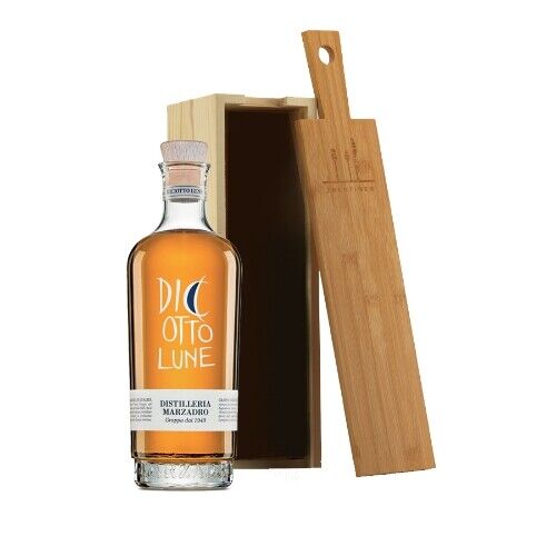 GRAPPA 18 LUNE CON TECA E TAGLIERE TRENTINER | MARZADRO