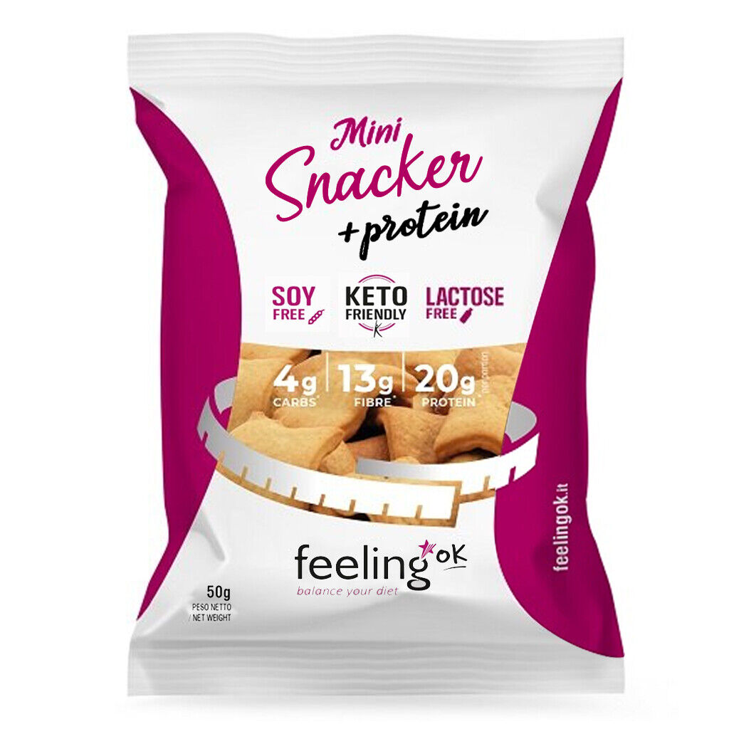 FEELING OK MINI SNACKER + PROTEIN 50 GR