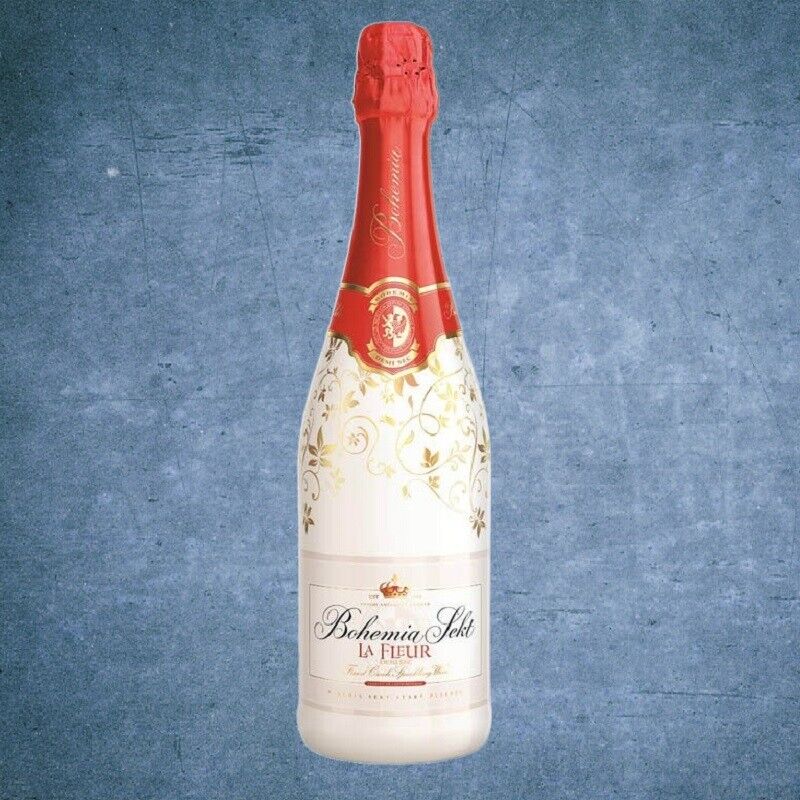Bohemia Sekt La Fleur Demi Sec - Bottiglia - 1x 750ml - IT