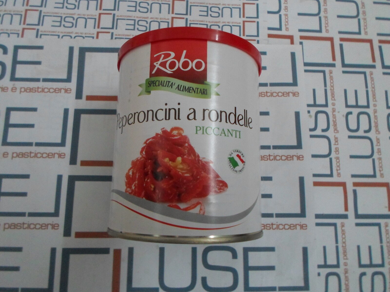 GR 2250 PEPERONCINI A RONDELLE PICCANTI SOTT'OLIO IN LATTA CHILLI PEPPERS