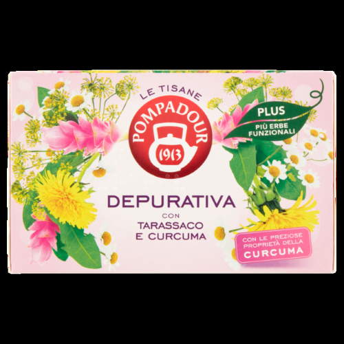 Pompadour Tisana Depurativa New 18 Filtri