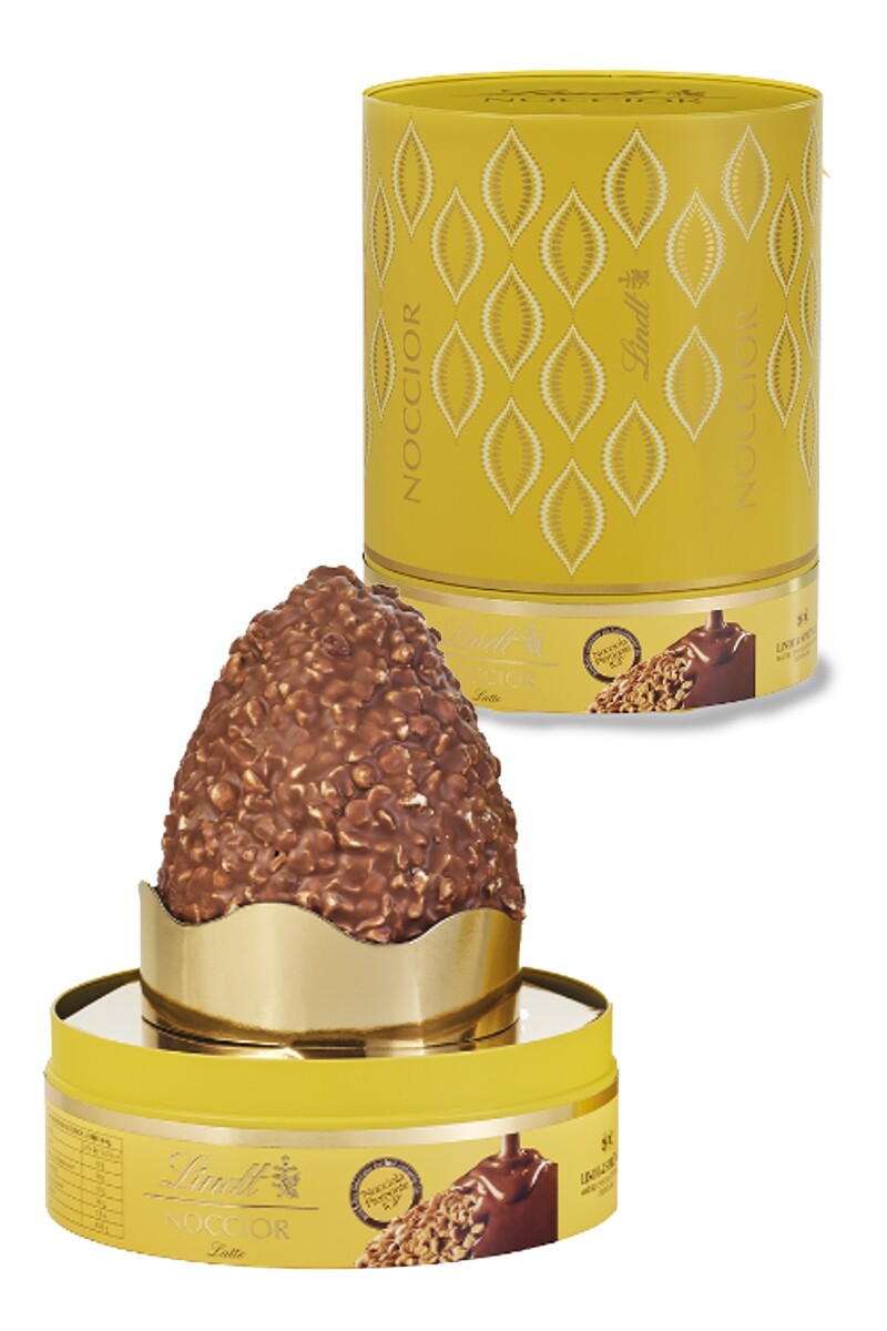 UOVO DI PASQUA CIOCCOLATO AL LATTE LINDT NOCCIOR IN LATTA 510 GR