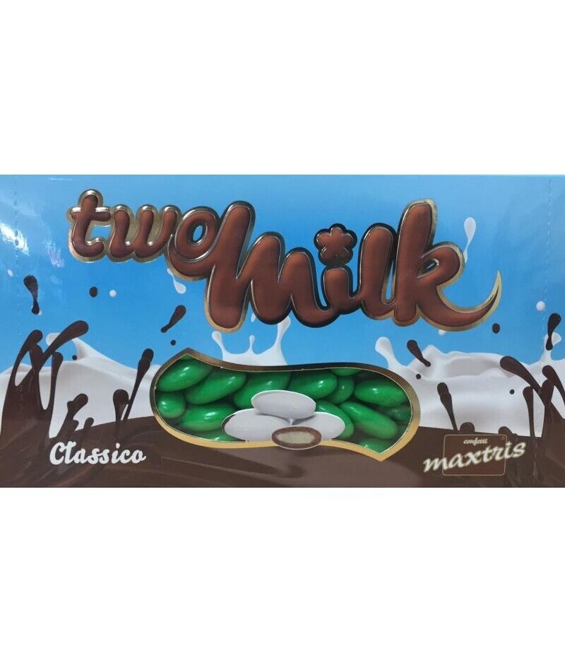 Confetti Two Milk Verdi 1kg Maxtris Senza Glutine