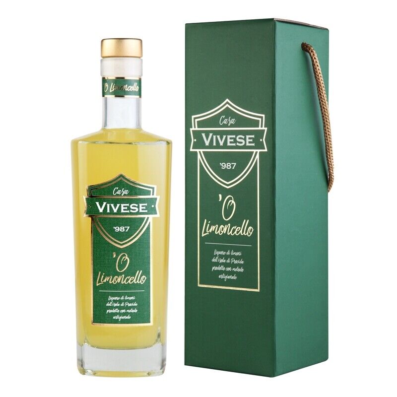 O' Limoncello - Casa Vivese '987 con astuccio con manico