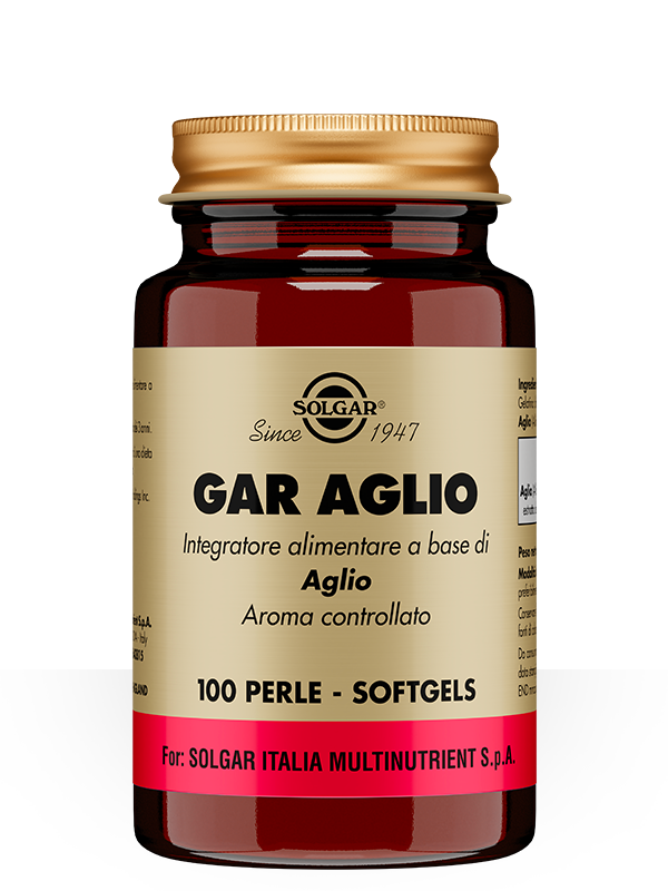 Gar Aglio Solgar 100 Perle Softgels