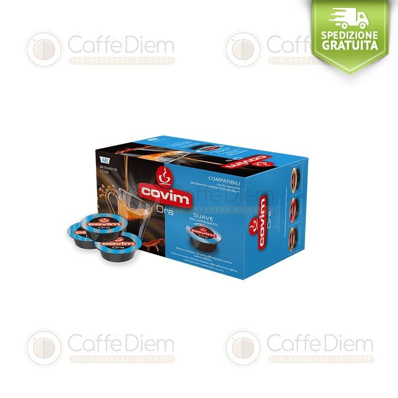 Covim 192 Capsule Compatibili Lavazza A Modo Mio Decaffeinato Caffè Covim ModoMi