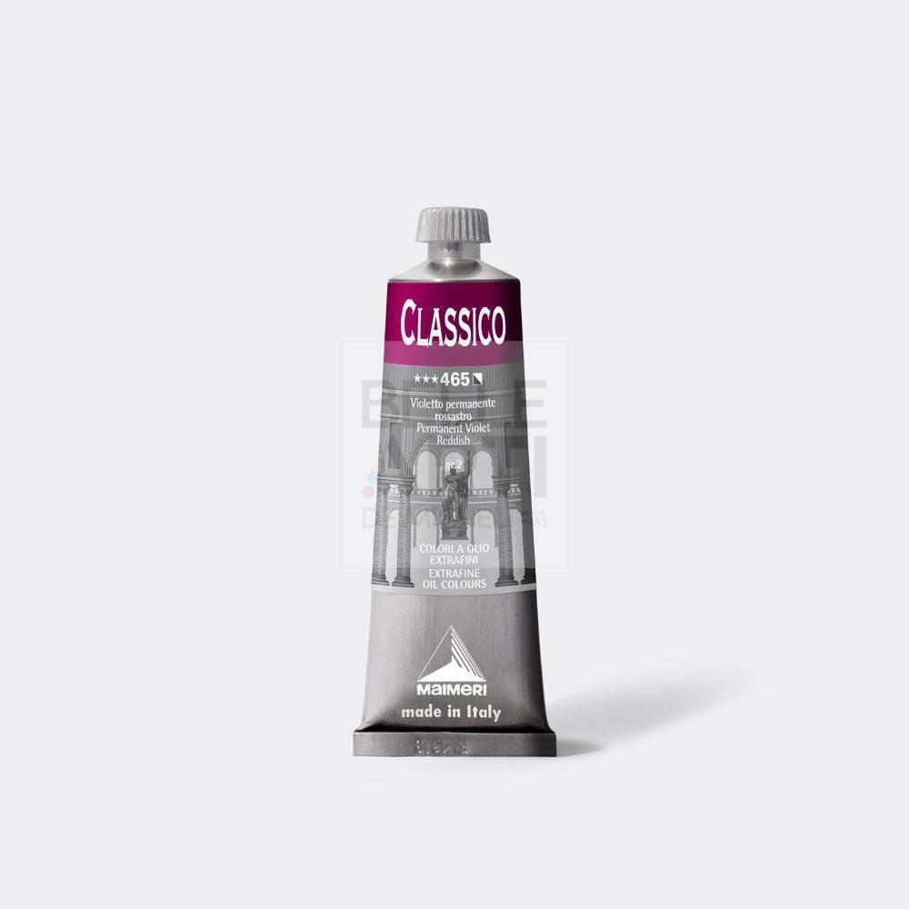 COLORE AD OLIO SERIE CLASSICO DA 60 ml. 465 VIOLETTO PERM. ROSSASTRO