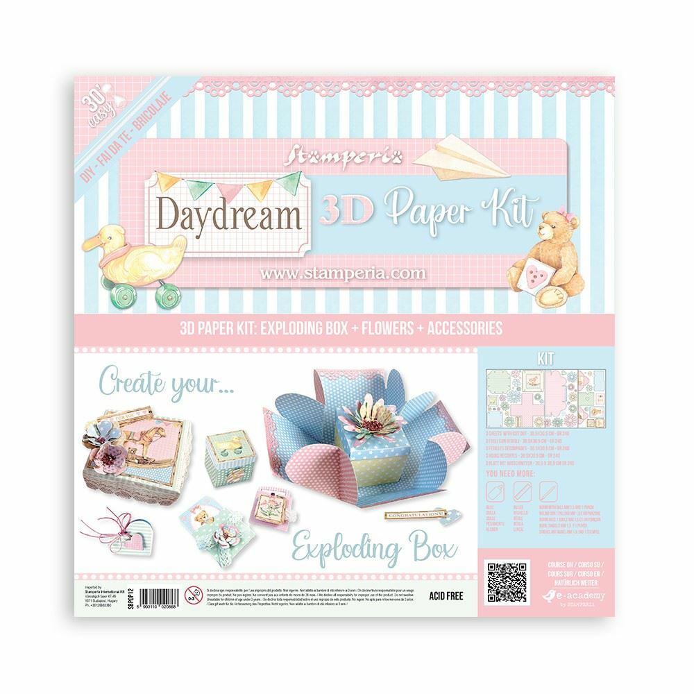 3D Paper Kit DayDream Exploding Box