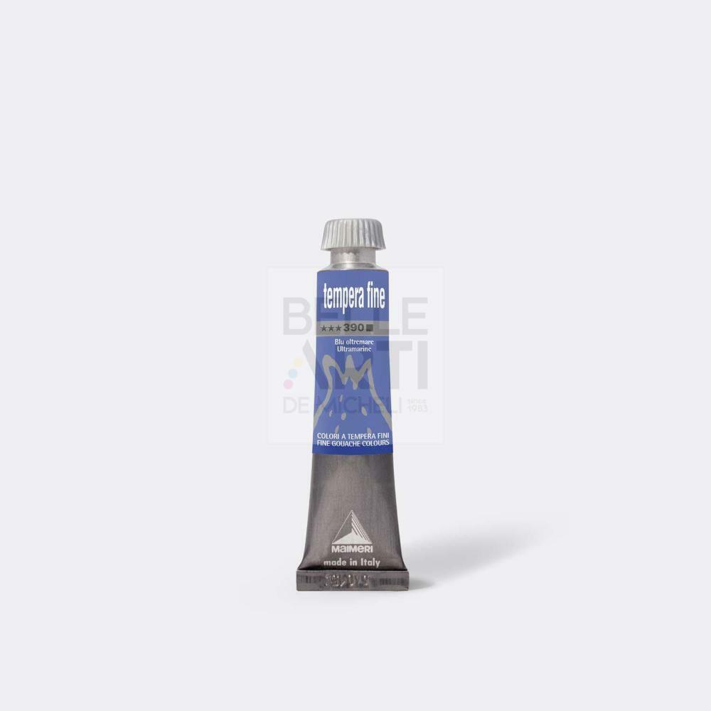COLORE A TEMPERA FINE DA 20 ml 390 BLU OLTREMARE