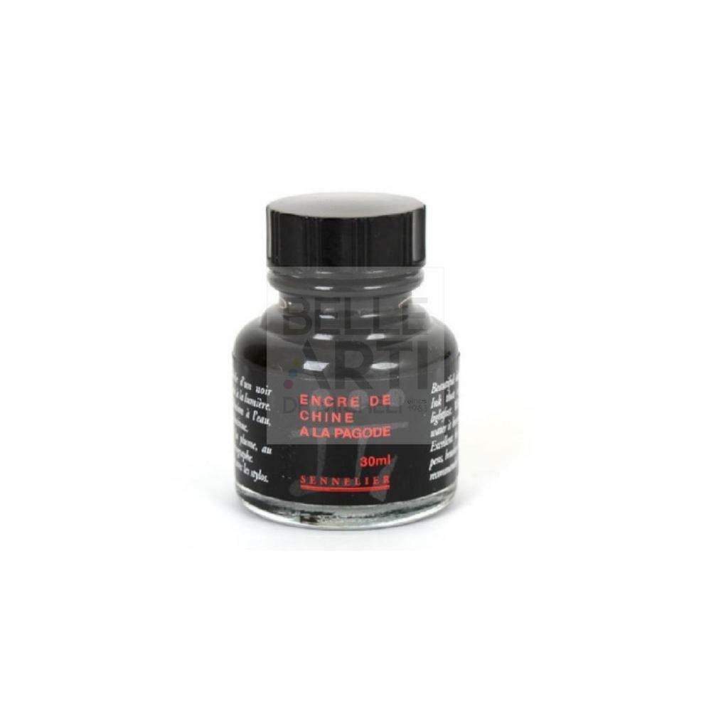 INCHIOSTRO DI CHINA INDIANO CALLIGRAFICO NERO INTENSO 30ML