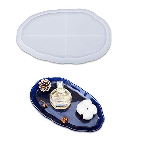 FineInno Stampi per Piatti Ovali in Resina Tray Dish Resin Molds Stampi (H6R)
