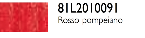 Rosso Pompeiano Ly R Aquarell Matita colorata