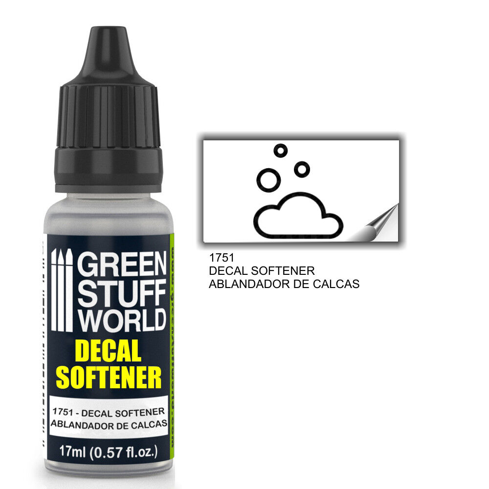 DECAL SOFTENER 17ml - Ammorbidente decadimento adesivo pennello vernice diorami