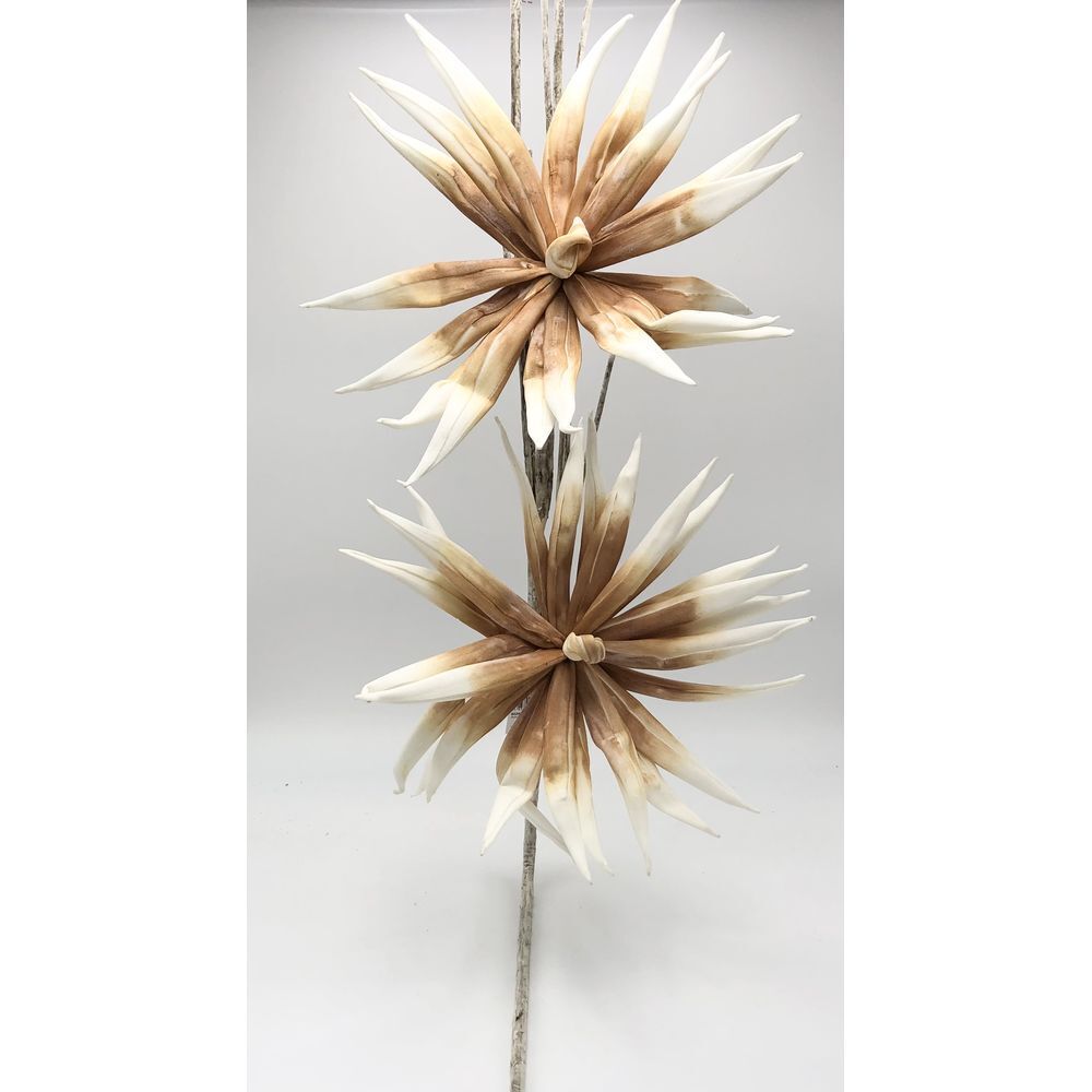 Fiore Artificiale Ramo di PROTEA BEIGE da 78 cm 14EK