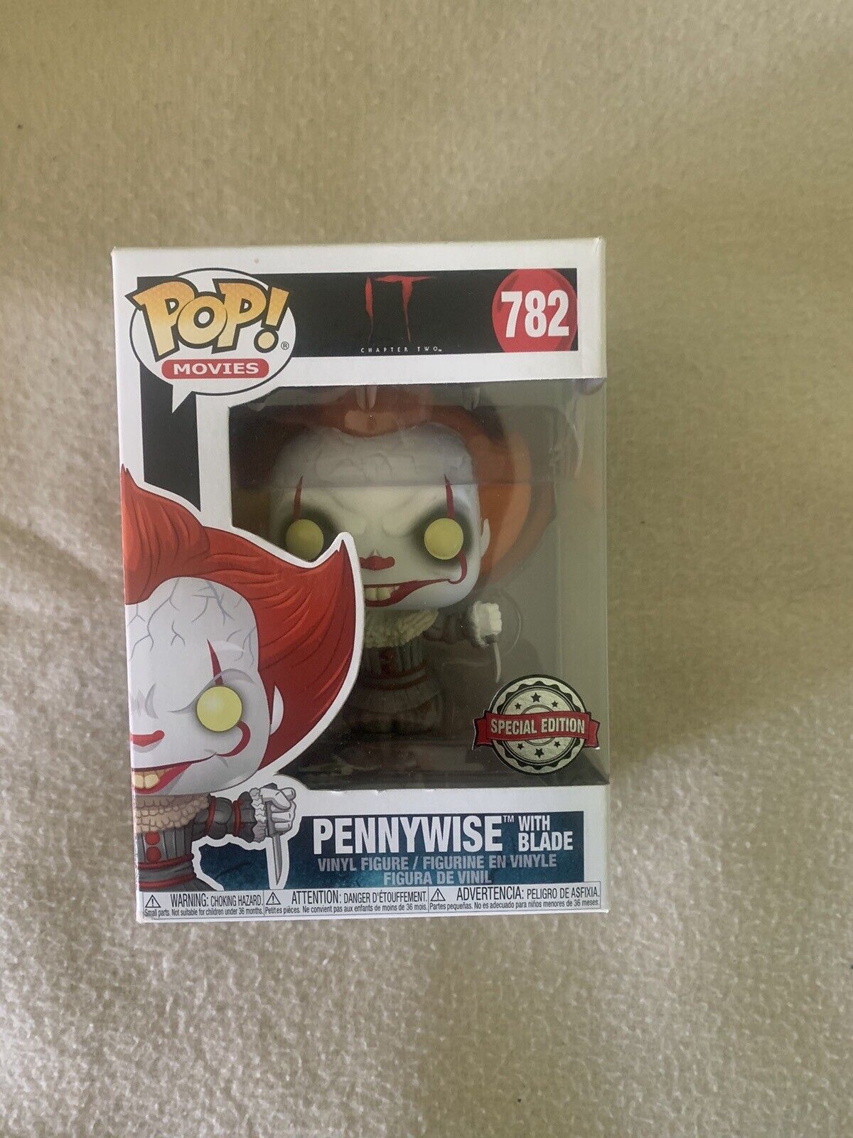 Funko Pop! Vinyl IT Capitolo 2 - Pennywise Figura Bobble Head