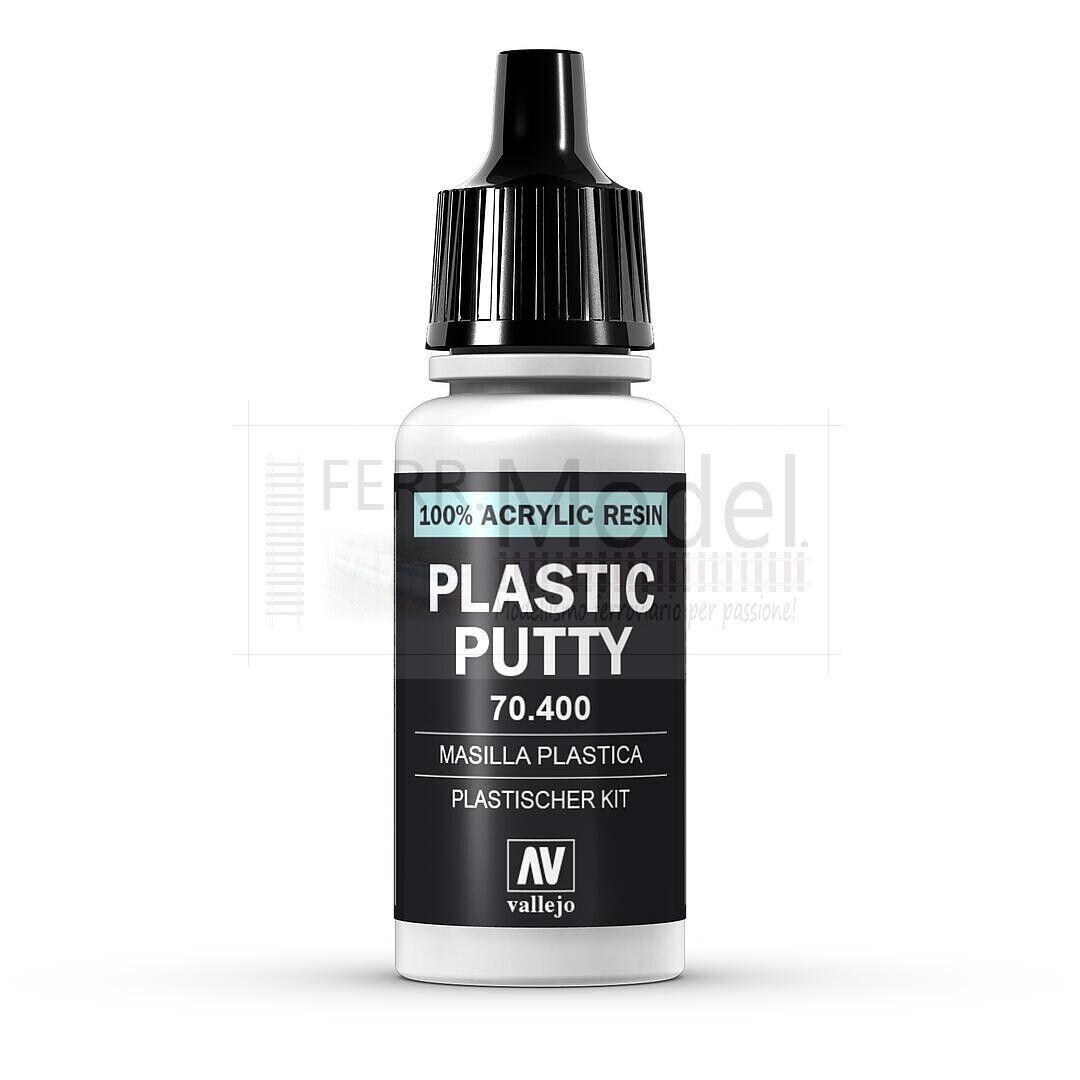 VALLEJO 70.400 - Plastic putty, stucco liquido per plastica. 18 ml