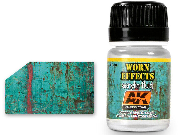 Chipping Effects Acrylic Fluid AK-0088 AK INTERACTIVE