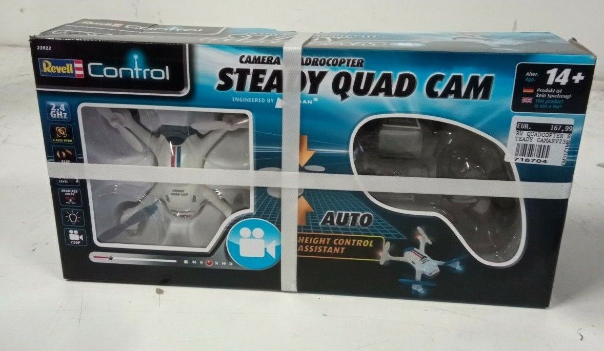 REVELL CONTROL QUADRICOTTERO Steady Quad Cam 2.4 GHz 4 CANALI
