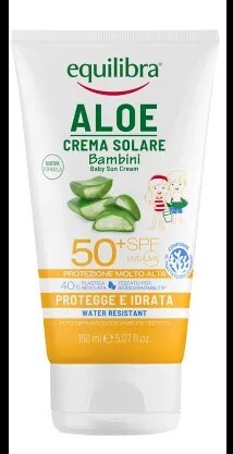 Equilibra Aloe Crema Solare Bambini SPF50+ 150ml