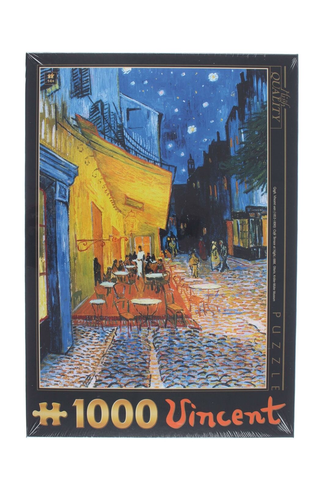 PUZZLE ARTE DTOYS IMPRESSIONISMO VAN GOGH CAFE TERRACE AT NIGHT 1000 PZ