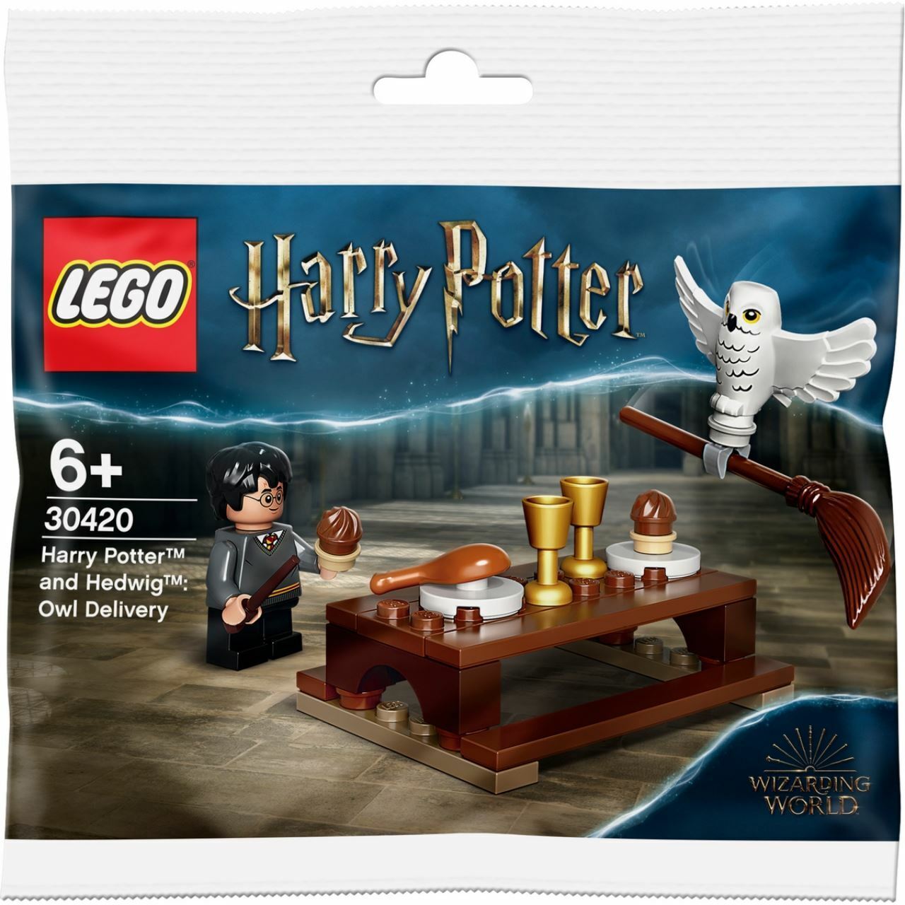 LEGO Warner Brothers Harry Potter Hedwig 30420 Consegna Da Gufo