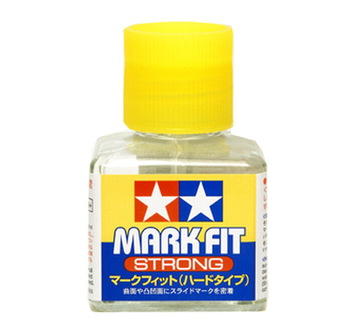 Tamiya 87135 Mark Fit Strong (40ml) ammorbidente forte per decal - modellismo