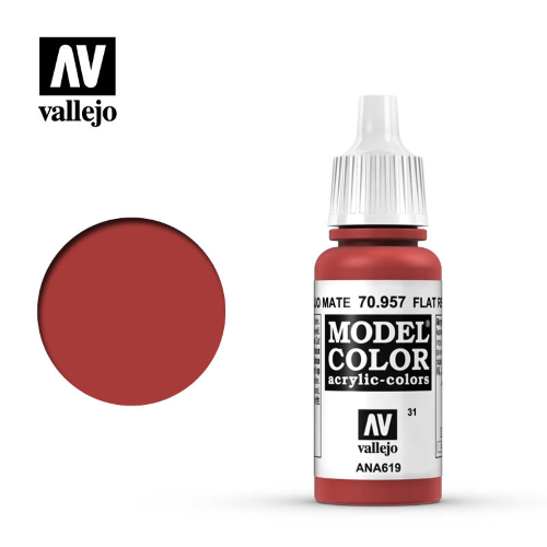 Vallejo Model Color Flat Red