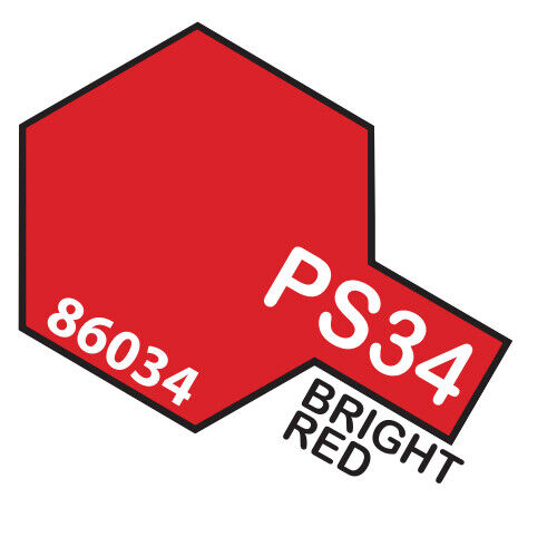 Vernice Spray Per Policarbonato 100 Ml. Ferrari Bright Red Ps34 TAMIYA