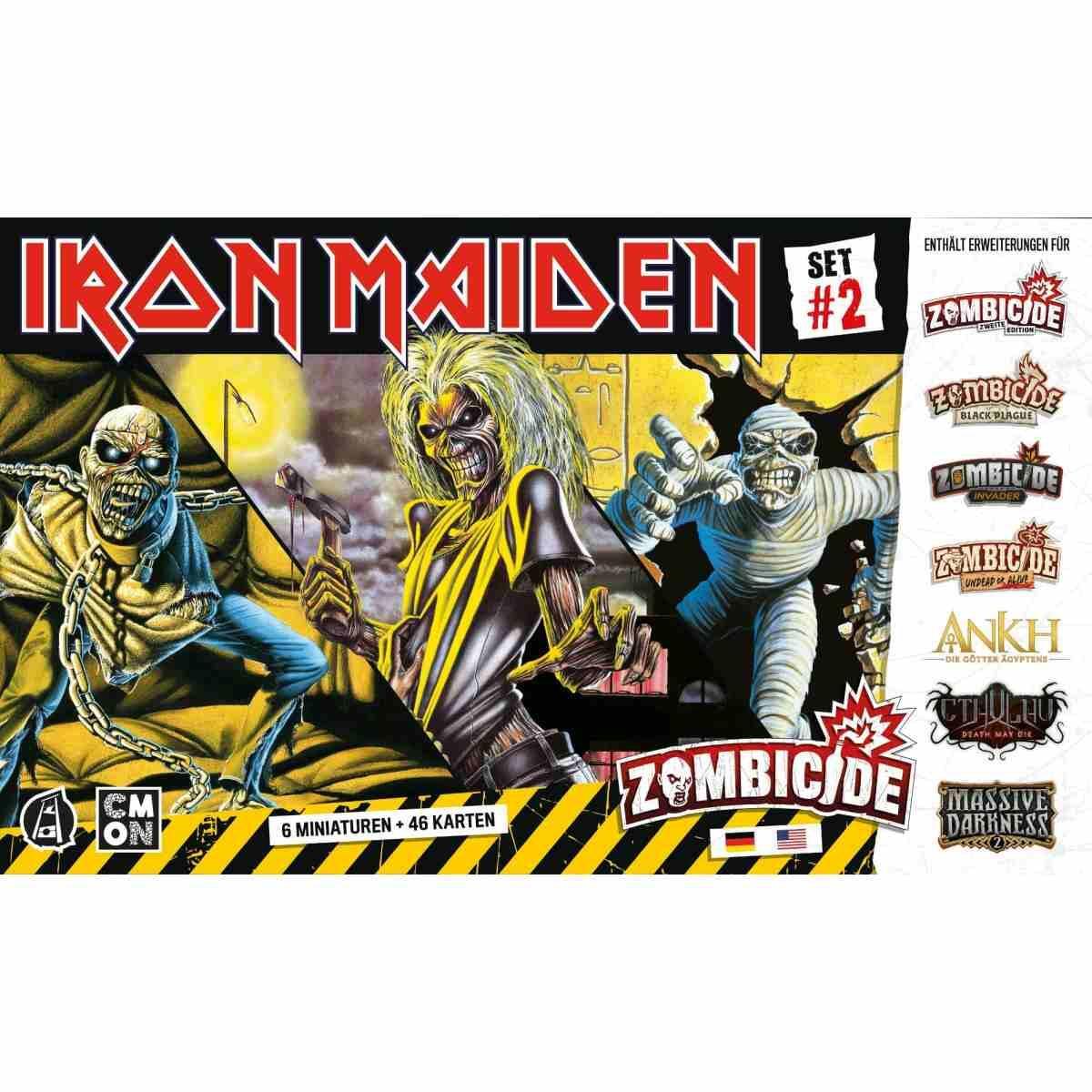 ZOMBICIDE Seconda 2a Edizione: Iron Maiden Pack 2 - Espansione Gioco da Tavolo